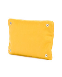 Желтый клатч от Corto Moltedo