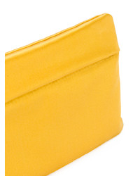 Желтый клатч от Corto Moltedo