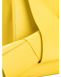 Желтый кожаный клатч от N°21