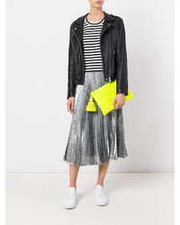 Желтый кожаный клатч от Anya Hindmarch