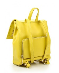 Женский желтый кожаный рюкзак от Calipso