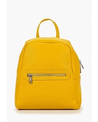 Женский желтый кожаный рюкзак от Roberta Rossi