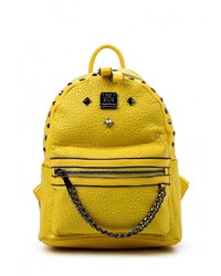 Женский желтый кожаный рюкзак от Tom &amp; Eva