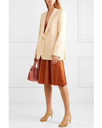 Женский желтый льняной пиджак от Acne Studios