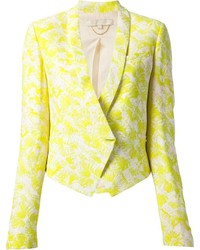 Женский желтый пиджак с принтом от Vanessa Bruno