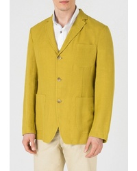 Мужской желтый пиджак от btc