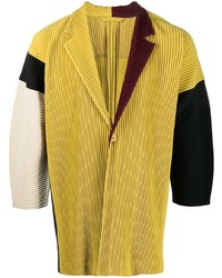 Мужской желтый пиджак от Homme Plissé Issey Miyake