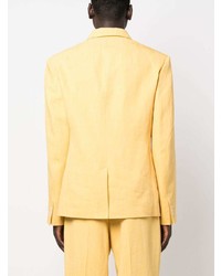 Мужской желтый пиджак от Jacquemus