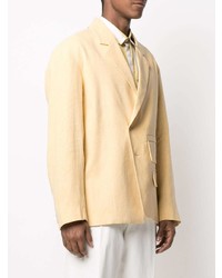 Мужской желтый пиджак от Jacquemus