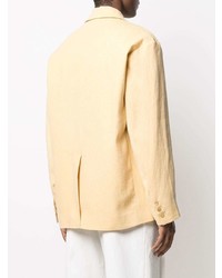 Мужской желтый пиджак от Jacquemus