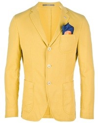 Мужской желтый пиджак от Paoloni