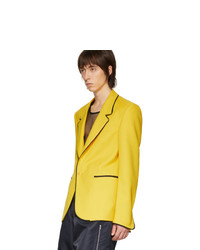 Мужской желтый пиджак от Random Identities