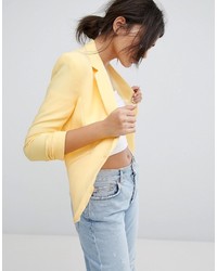 Женский желтый пиджак