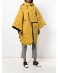 Женский желтый пуховик от Henrik Vibskov