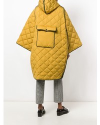 Женский желтый пуховик от Henrik Vibskov