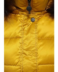 Женский желтый пуховик от Tom Farr