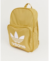 Мужской желтый рюкзак с принтом от adidas Originals