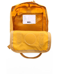 Женский желтый рюкзак от FjallRaven