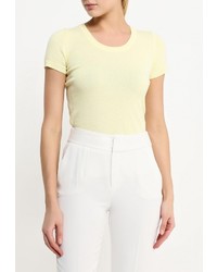 Женский желтый свитер с круглым вырезом от Baon