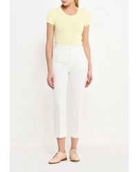 Женский желтый свитер с круглым вырезом от Baon