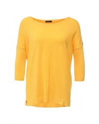 Женский желтый свитер с круглым вырезом от Baon