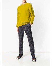 Мужской желтый свитер с круглым вырезом от Ps By Paul Smith