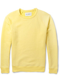 Мужской желтый свитер с круглым вырезом от Our Legacy