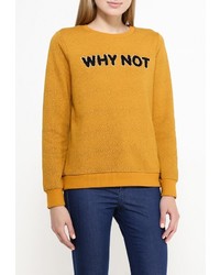 Женский желтый свитер с круглым вырезом от Q/S designed by