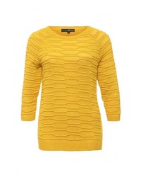 Женский желтый свитер с круглым вырезом от Tom Tailor Denim