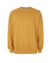 Мужской желтый свитер с круглым вырезом от Topman