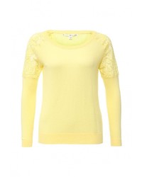 Женский желтый свитер с круглым вырезом от Uttam Boutique