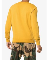 Мужской желтый свитер с круглым вырезом от CP Company