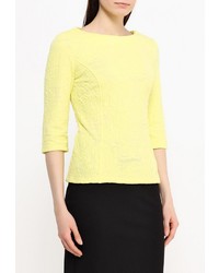 Женский желтый свитер с круглым вырезом от Zarina