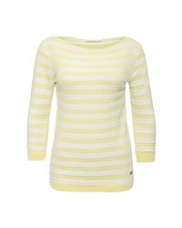 Женский желтый свитер с круглым вырезом от Zarina