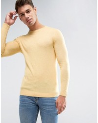 Мужской желтый свитер от Asos
