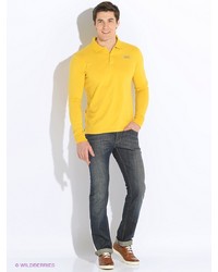 Мужской желтый свитер от Von Dutch