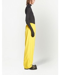 Мужской желтый спортивный костюм от Balenciaga