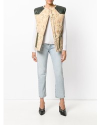 Женский желтый стеганый жилет от Isabel Marant