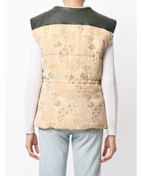 Женский желтый стеганый жилет от Isabel Marant