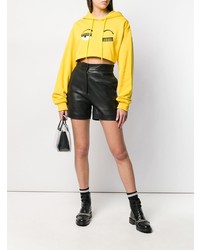 Женский желтый худи с принтом от Chiara Ferragni