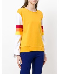 Женский желтый худи с принтом от Perfect Moment