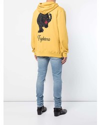 Мужской желтый худи от Amiri