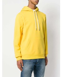 Мужской желтый худи от Diesel