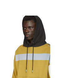 Мужской желтый худи от Eckhaus Latta