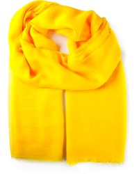 Женский желтый шарф от M Missoni