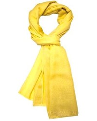 Женский желтый шарф