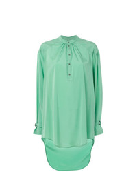 Зеленая блузка с длинным рукавом от A.F.Vandevorst
