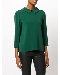 Зеленая блузка от Aspesi