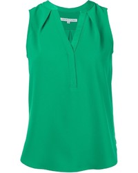 Зеленая блузка от Trina Turk