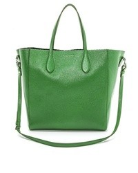 Зеленая большая сумка от Rochas